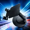 Multi-functional black mobile phone stand desktop support stand portable universal mobile phone stand suitable for multiple devices Specification image